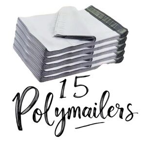 19 x 24 Large White Poly Mailers - Pack of 15